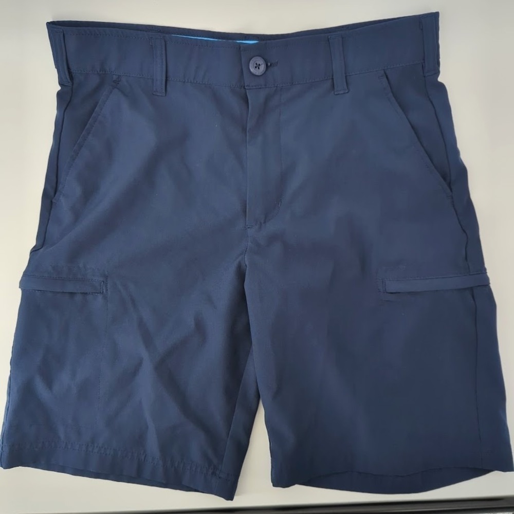 Birdie Bound Golf Shorts Mens Size 32 Blue Performance Stretch Casual 8" - Picture 2 of 9